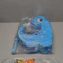 Blue Dinosaur Piata for Boys,Piata de Dinosaurio para nios with 12pcs Paper Glasses, Wood Stick, Confetti, and Blindfold,Dino Piata for Birthday Party Decorations16"*12.6"*3.5"