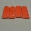 Soft Bullet 4pcs Clips 12 Bullets Dart Gun Clips Magazine Clip for Nerf Toy Dart Gun