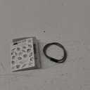 Nautical Durable Black Rope Cord Cuff Unisex Waterproof Bracelet with Magnetic Clasp for Men & Women