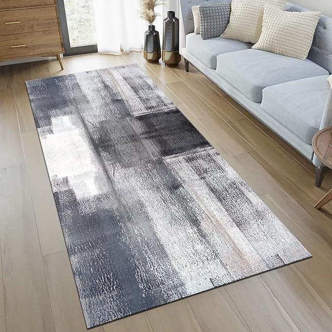 Rug Runner Kitchen non slip Carpet Runners Hallway Polyester 3D Doormat Indoor Long Runner Rug for Hallways Living Room Bedroom Anti-Slip Corridor Carpets Entryway Floor Mat , 72*24 in