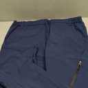 Jessie Kidden Mens Waterproof Hiking Pants, Outdoor Snow Ski Fishing Fleece Lined Insulated Soft Shell Winter Pants (36, Blue)