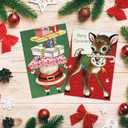 2 x AnyDesign 36 Pack Christmas Postcards Vintage Santa Claus Snowman Post Cards Assortment to Friends & Family 9 Design Xmas Themed Greeting Cards for Christmas Winter Holiday, 4 x 6 Inch