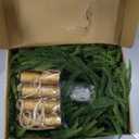 Fovths 6 Ft Christmas Garlands with Lights and Bells Real Touch Norfork Pine Garland Artificial Greenery Garlands for Christmas Mantle, Table Indoor Outdoor Decorations, Green