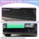 FASTCHE Front Grill Mesh Grille Grid Inserts compatible with Tesla Model 3 Air Inlet Vent Grille Cover Replacement for Tesla Model 3 Accessories 2017 2018 2019 2020 2021 2022 2023