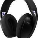 Logitech G321 Lightspeed Wireless Bluetooth Gaming Headset, Dynamic Comfort and fit, 16 kHz Boom mic, 20+ hrs Battery, PC, PS4, PS5, Nintendo Switch, Mobile - Black