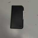 SHIELDON Removable Wallet Case for iPhone 17 Pro Max 6.9-inch 2025 | Genuine Leather | Folio Magnetic Cover | Wireless Charging | RFID Blocking Credit Card Holder | Kickstand | Solid Black