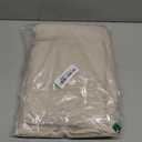 BGment Oatmeal Linen Semi Sheer Curtains 63 Inch Length for Living Room - Rod Pocket Light Filtering Drapes Lightweight Camel Window Treatments for Bedroom Farmhouse, 2 Panels Set, 52 X 63 Inch