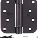 Self Closing Hinge Oil Rubbed Bronze Auto Close Hardware Hinge Outlet Adjustable Spring Hinges Door Closer Hinge 5/8" Radius Corner for Commercial Grade Self-Closing, UL Listed 3 Pack (4 IN)