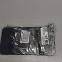 Suede Car Sun Visor Organizer with Multi-Pocket Net Zipper, Glasses Case, Sunglass Holder (Grey)