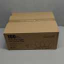 C9 Christmas Lights Outdoor with 100 Spring Clips, 65FT 100 LED C9 String Lights Waterproof Connectable for Roofline Patio House Yard Windows Indoor Outdoor Christmas Decorations, Warm White 2 Pack