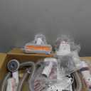 Dog Grooming Vacuum Kit - 3L Vacuum with 7 Tools, Low Noise Electric Clipper and Brush for Pet Shedding at Home, White