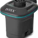 INTEX QuickFill Electric Air Pump: Inflates and Deflates Air Mattresses, Inflatable Kayaks, Boats, Toys