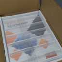 Enayplon Acrylic Sign Holder 8.5 x 11, Double Sided Sign Holder Stand, Plastic 6 Pack Table Paper Stand, Vertical Menu Flyer Stand, T Shape Table Flyer Holder