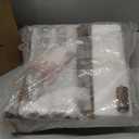 MaxSmeo Corner Shelf, 5Tier Corner Bookshelf for Small Spaces, Stylish Corner Storage Display Shelves for Bedroom, Bathroom, Kitchen, Living Room (Rustic Brown)