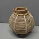 Bamboo candle holder