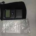 Breathalyzer, Alcohol Breathalyzer Tester with LCD Digital Display, Portable Breathalyzer for Home and Party Use (Includes 10 Mouthpieces)