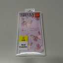 for Samsung Galaxy A54 5G Case, Floral Pattern Design Anti Fingerprint Soft Phone Cover for Samsung A54 5G, Butterfly Purple