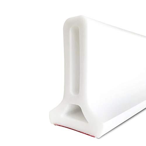 Duzzy 68¾ Inch Collapsible Shower Water Dam Shower Stopper Barrier and Retention System and Keeps Water Inside Threshold Dry and Wet Separation Suitable for Bathroom and Kitchen Duzzy 68¾ Inch Collapsible Shower Water Dam Shower Stopper Barrier and Retention System and Keeps Water Inside Threshold Dry and Wet Separation Suitable for Bathroom and Kitchen