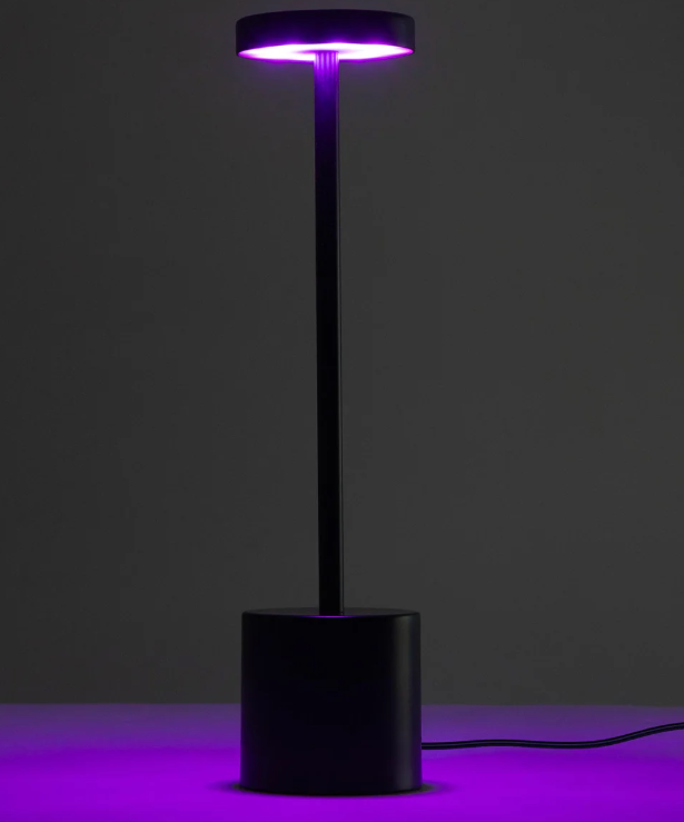 MERKURY Metal LED Touch Lamp Cordless Multicolor Mood Light