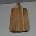 Wood Cutting Board Set with Handle for Kitchen Large and Small Long 2 Packs Acacia Wooden Kitchen Cutting Boards for Meat, Cheese, Bread,Vegetables Fruits- Charcuterie Board Serving Board