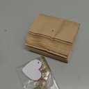 Sinload 24 Set Valentines Paper Gift Bags Valentines Goodie Candy Treat Bags with Colorful Heart Tags for Classroom Exchange Prizes Wedding Birthday Presents Party Favor Wrapped