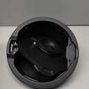 Fuel Filler Door Locking Gas Tank Cap Cover Compatible with Jeep Wrangler 2018-2023 JL & Unlimited Gas Tank Cap Aluminum Fuel Filler Door Cover