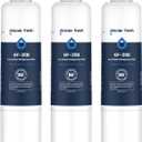 GLACIER FRESH Compatible with Samsung DA29-00020B Refrigerator Water Filter, DA29-00020A/B, DA29-00020B-1, HAF-CIN/EXP, 46-9101, RF4267HARS For French Door Fridge Kitchen (3 PACK)