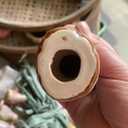 Mushroom Toilet Bolt Caps Porcelain Toilet Bolt Covers Decorative,Fun Toilet Screw Cover Caps,2Pcs Ceramic Mushroom Toilet Screw Caps,Toilet Bowl Bolt Covers for Bathroom Decor,Easy to install (D1)