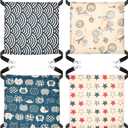 Boao Guinea Pig & Rat Hammock - 4 Pcs Small Animal Hanging Hammock for Chinchilla, Parrot, Sugar Glider & Ferret (Tower, Five Stars, Water Ripples, Cat Head)