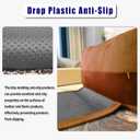Velvet Recliner Head Pillow with Non-Slip Base - Adjustable Neck Support for Pain Relief in Home, Office and Travel (Pumpkin)