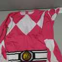 Morphsuits Pink Power Ranger Costume Adult Women - Superhero Outfit for Women - Fun Cosplay Dress Up for Parties S