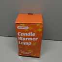 Candle Warmer Lamp with Timer Dimmer, Electric Candle Warmer with Adjustable Height for Home Decor, Valentines Birthday Gifts for Women Men Mom, Wax Melter for All Jar Sizes, 2Bulbs,Black