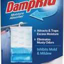 DampRid Fragrance Free Hanging Moisture Absorber, 16 oz., 3 Pack - Eliminates Musty Odors for Fresher Air, Ideal Moisture Absorbers for Closet, 14% More Moisture Absorbing Power*