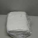 COHOME Quilted Twin/ Twin XL Size Comforter - All-Season Down Alternative Duvet Insert - Luxury Hotel Soft Breathable White Comforter with Anti-Clump Tech & 8 Tabs - Reversible（64"x88"）