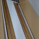 Wire Shelf Covers, Bamboo Wire Rack Covers for Pantry, Closet (4pcs, 38" W x 16" D)