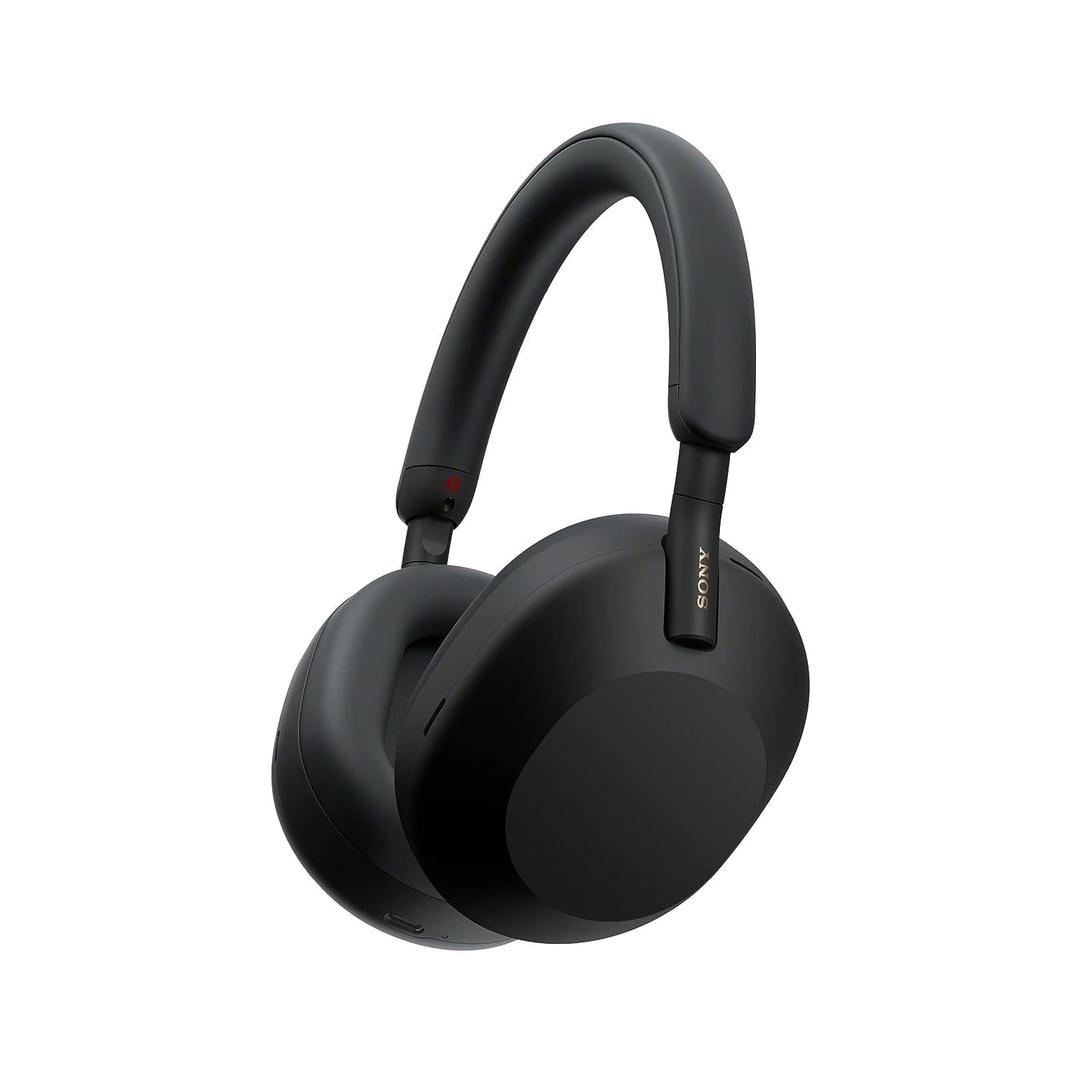 Sony WH-1000XM5 Premium Noise Canceling Headphones, Auto NC Optimizer, 30-Hour Battery, Alexa Voice Control, Black