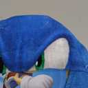 Sonic The Hedgehog, Anime, Bath/Pool/Beach Soft Cotton Terry Hooded Towel Wrap, 24 in x 50 in, By Franco Kids (Multicolor)