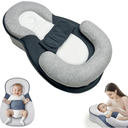 Baby Wedge Pillow for Newborn, Adjustable Infant Feeding Support Pillow for Reducing Spit-Up