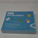 Pool Cleaning Kit, 14.5'' Pool Brush Head & Ultra Fine Mesh Pool Skimmer Net with Pole, Aluminum Frame Pool Net Skimmer & Pool Brush with Pole,Pool Net & Pool Brushes for Cleaning Pool Walls with Pole