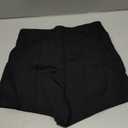 MAGCOMSEN Shorts for Women Dressy Casual Summer Pleated Tailored Back Elastic Waist Trouser Shorts with Pockets, Small 