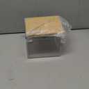 VITVITI Drawer Disposable Face Towel Holder Box, Acrylic Facial Towel Container for XL Clean Skin Club, Large Disposable Face Towels Storage with Bamboo Lid, for Bathroom, Vanity Makeup, Clear