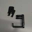 meiboshin 3in1 Gaming Headset and Controller Holder, Under Desk Mount with Adjustable Clamp, Rotating Hook, 2 Controller Holders for Gaming Equipment Desk Accessories, Black