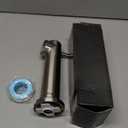 YASINU Slip on Extra Long Tub Spout with Diverter Universal Tub Diverter Spout for 1/2" Copper Water Pipe, Brushed Nickel