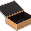 Decorative Vintage Book Shaped Trinket Storage Box, Off White