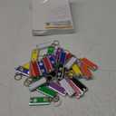 Hicarer 32 Pieces Flashlights Keychain Bulk Mini Powerful LED Keychain Lights Portable Flashlight for Emergency Camping Outdoor Equipment Party Bulk Gifts