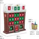 Step2 My First Advent Calendar, Kids Interactive Christmas Toy, Includes 25 Toy Refillable Bins, Hide Surprises for Holiday Excitement, Made of Durable Plastic, for Toddlers 1.5+ Years Old