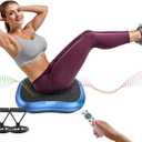 AXV Vibration Plate Fitness Platform Exercise Machine Vibrating Shaking Workout Full Body Shaker Vibrate Stand Shake Board Sport Gym Pad for Weight Loss Fat Burner for Women Men