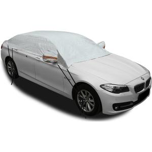Safe View Half Car Cover Top Waterproof/Windproof/Dustproof/Windshield Cover Snow Winter Summer (Sedan 3XL) Safe View Half Car Cover Top Waterproof/Windproof/Dustproof/Windshield Cover Snow Winter Summer (Sedan 3XL)