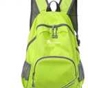 Geboldil Men's and women's waterproof backpack traveling backpack green