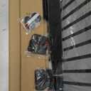 Fairy Baby 40.5" Extra Tall Baby Gate No Drill, 29.6"-40.5" Extra Wide Wide Dog Pet Gate Indoor, Metal Pressure Mounted Safety Child Kid Gate, Auto Close Pet Cat Proof Gate for Stairs Doorway, Black